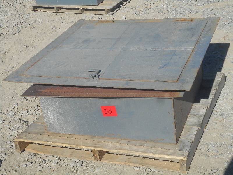 lot 30 image: 40x40 Industrial Trash Door For A...