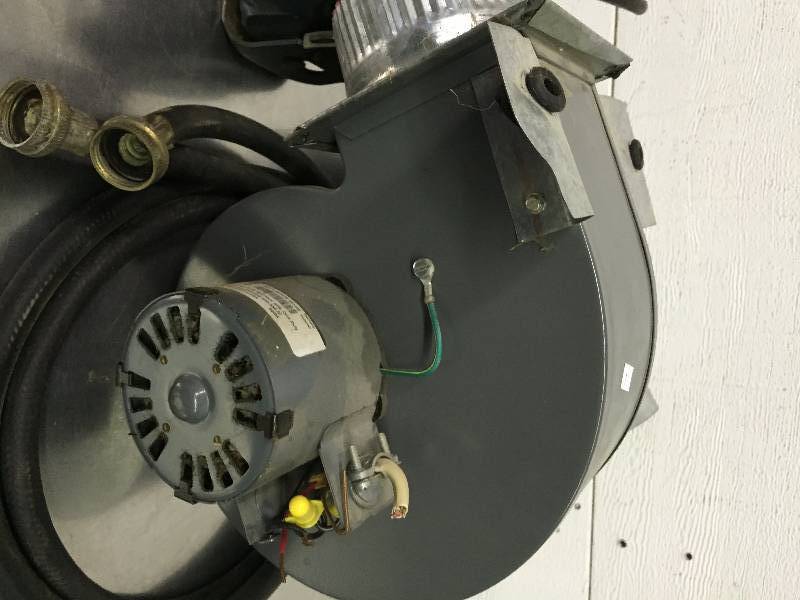 GE ELECTRIC MOTOR- ELECTRIC BLOWER AND WASHER HOSES
