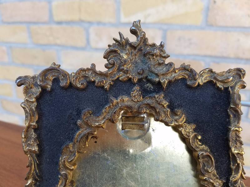 Vintage Brass Picture Frame