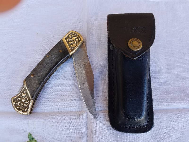 Brass Folding Knife