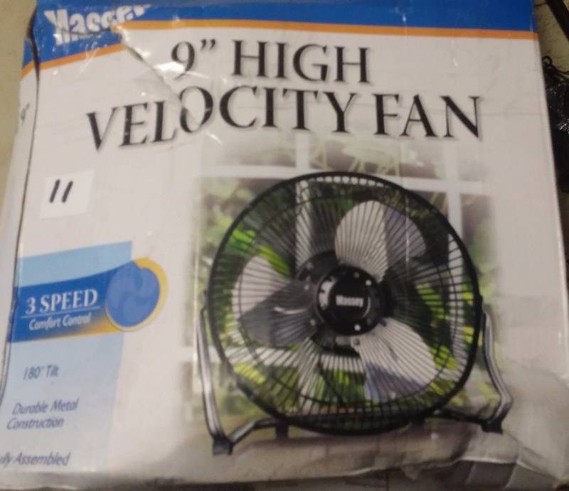 9 inch velocity fan