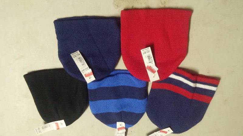 5 Toddler size hats