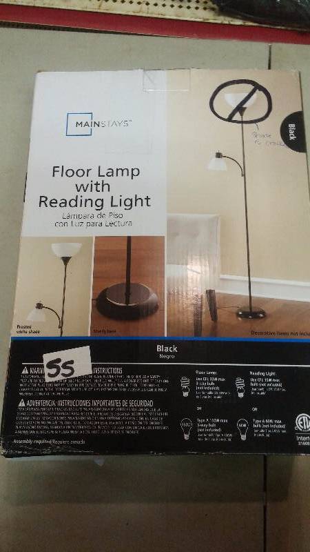 Floor Lamp with reading light