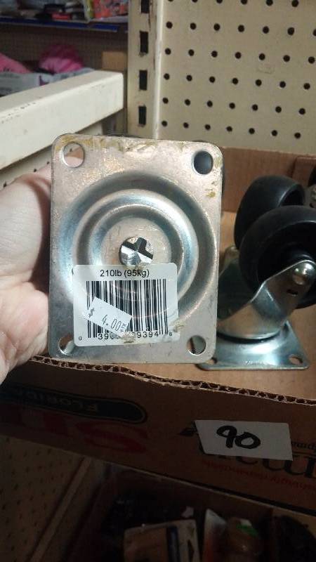 Box of casters