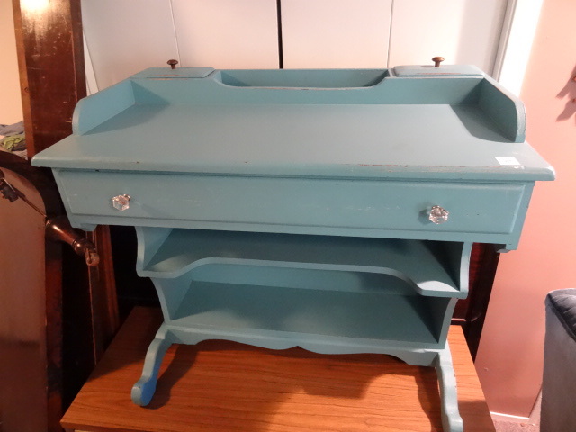 Vintage wood desk
