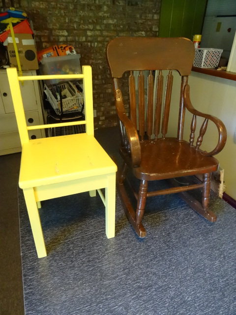 2 kids chairs