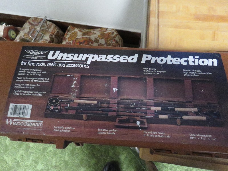 Fishing Pole Case with Pole