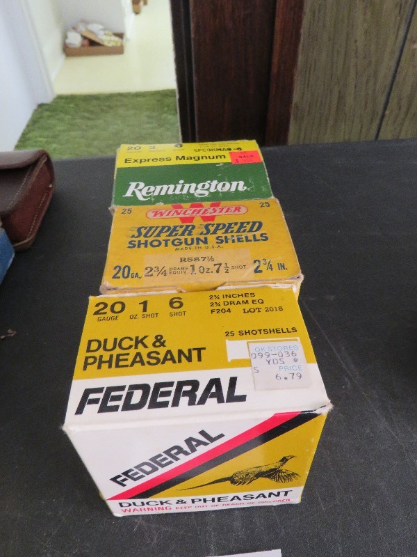 Vintage Collectible Ammunition
