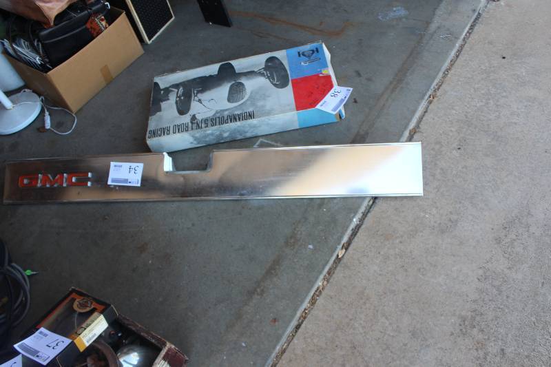 lot 34 image: GMC Truck Trim Plate
