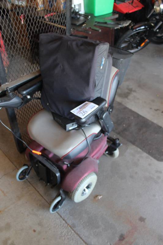 lot 26 image: Motorized Wheelchair