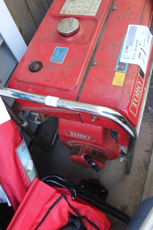 Toro T2500 Generator Dayton Big Boy Toy Sale KBID