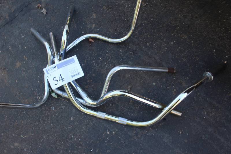 lot 54 image: Lot of (4) Motorcycle Handlebars