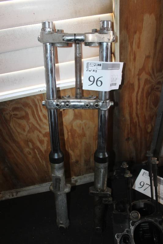 lot 96 image: Motorcycle Forks