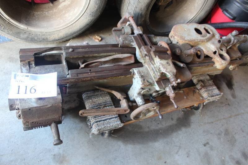 lot 116 image: Lathe