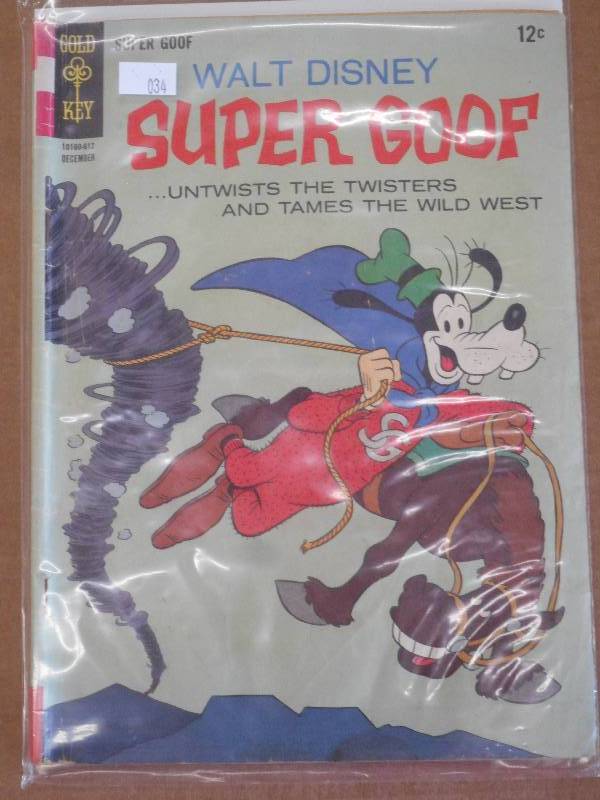lot 34 image: Walt Disney Super Goof #5 - Dec. 19...