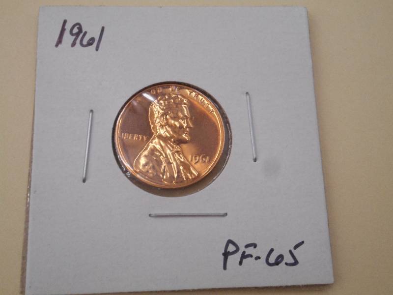 lot 55 image: 1961 P - Lincoln Memorial Cent