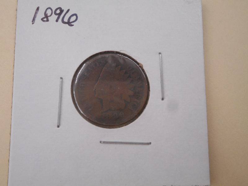 lot 63 image: 1896 - Indian Head Cent