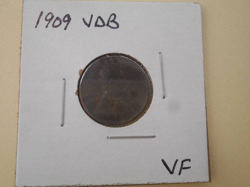 lot 64 image: 1909 VDB - Lincoln Wheat Cent