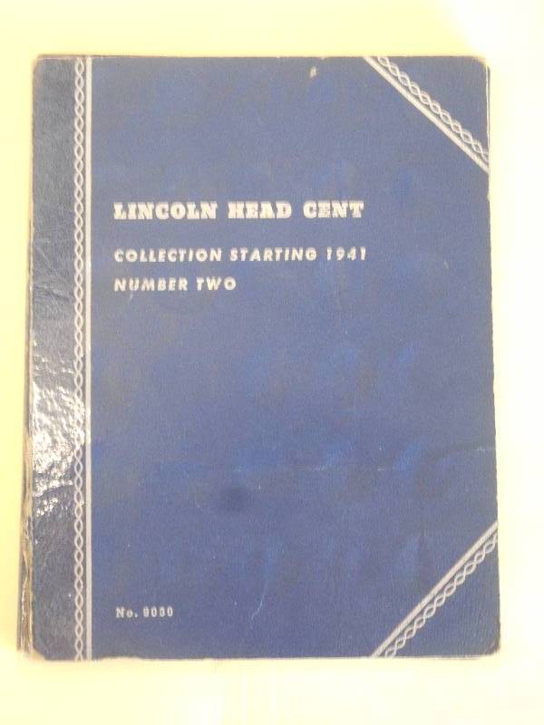 lot 87 image: 1941 -  Whitman #2 Lincoln Cent Coi...