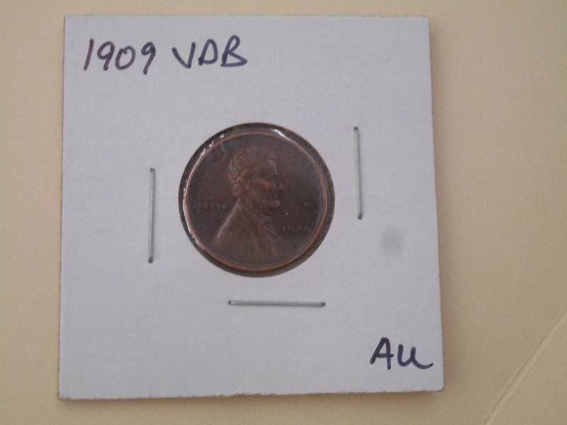 lot 90 image: 1909 VDB - Lincoln Wheat Cent