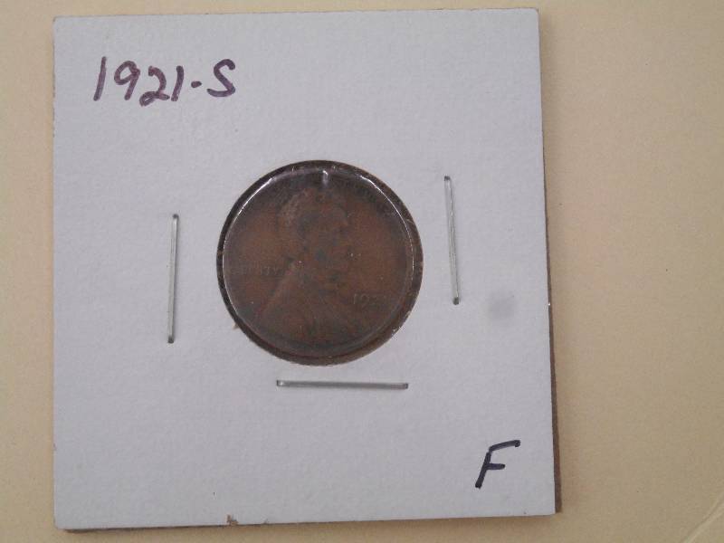 lot 92 image: 1921 S - Lincoln Wheat Cent
