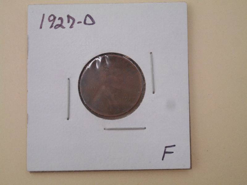 lot 94 image: 1927 D - Lincoln Wheat Cent