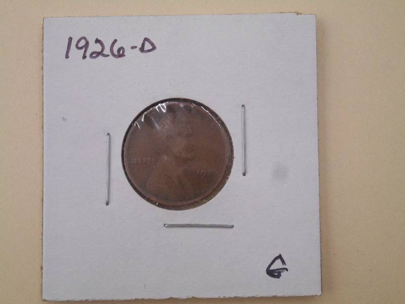 lot 97 image: 1926 D - Lincoln Wheat Cent