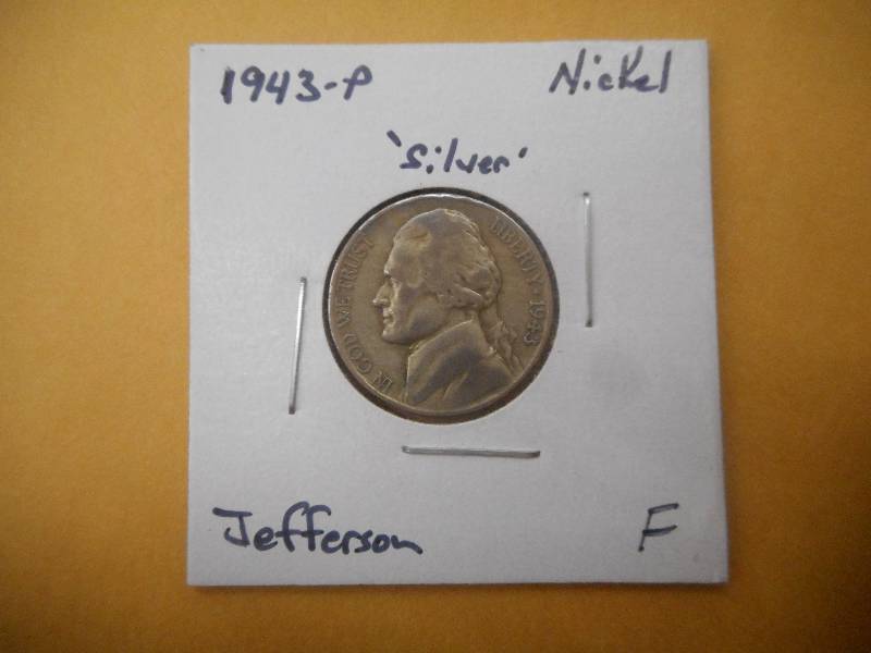 lot 17 image: 1943 P - Jefferson Silver Nickel