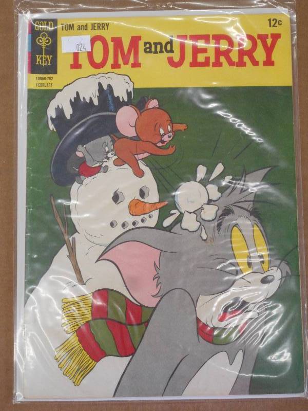 lot 24 image: Tom and Jerry #234 - Feb. 1967, $0....