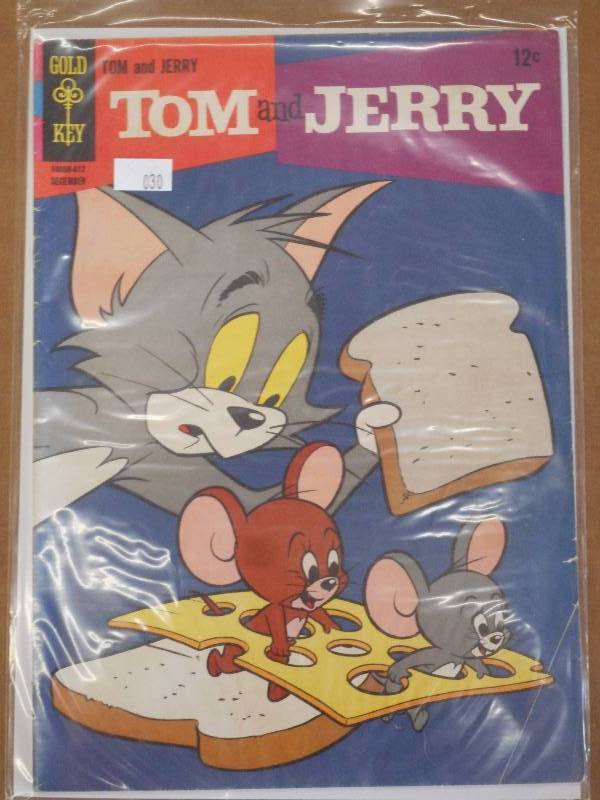 lot 30 image: Tom and Jerry #233 - Dec. 1966, $0....