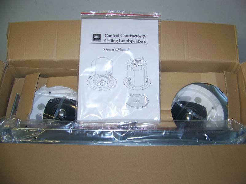 lot 36 image: (Pair) JBL, Control 24CT, In-Ceiling Speakers  Loudspeakers - BRAND NEW in Original Box