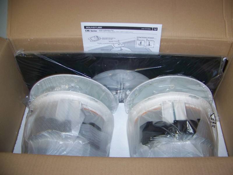 lot 42 image: (Pair) SoundTube, CM500i, IN-Ceiling Speakers  Wall Speakers - BRAND NEW in Original Box
