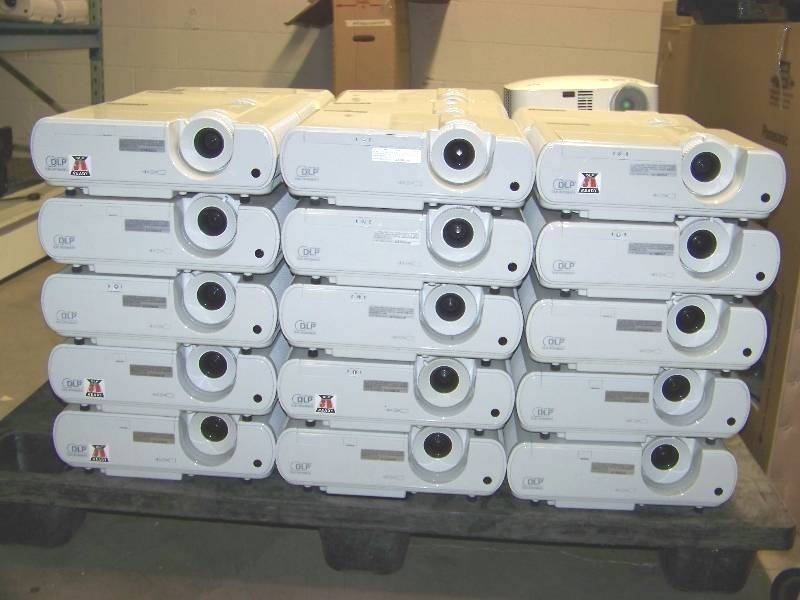 lot 24 image: (50) Projectors for PARTS  REPAIR