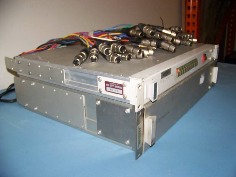 lot 112 image: (2) Grass Valley Group, TEN XL, Audio  Video Routers and Cables