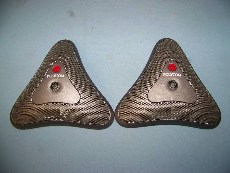 lot 50 image: Polycom, VSX 7000, (2) Video Conferencing Cameras, (2) Sub-Woofers and (2) Mic  Microphone Pods
