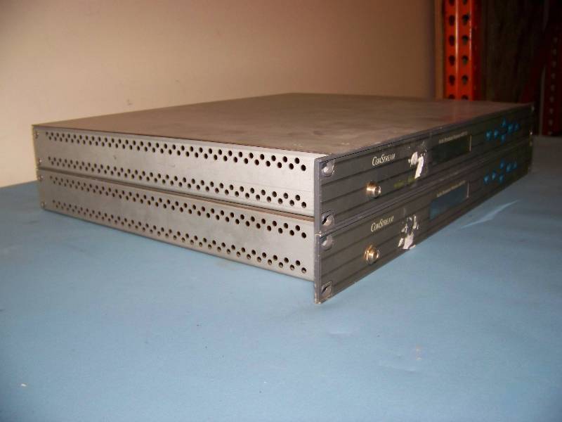 lot 104 image: (2) Comstream, Audio Broadcast Receivers
