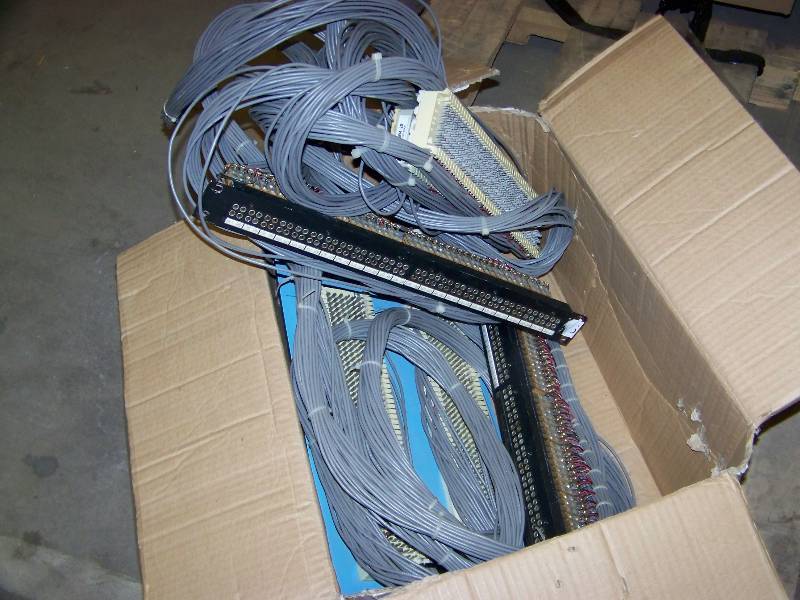 lot 75 image: (Box) Miscellaneous Patch Panels and Cables