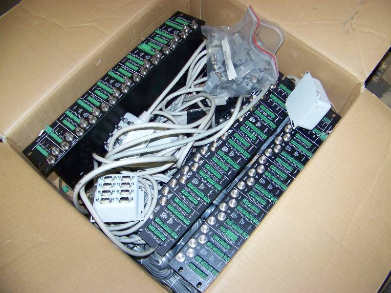 lot 76 image: (Box) Miscellaneous Patch Panels  Connectors and Cables