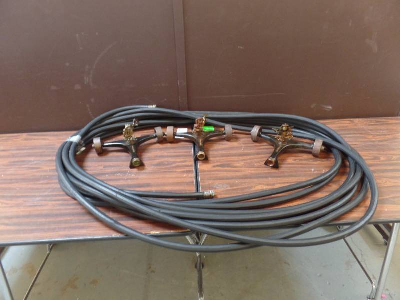 Sprinklers and Hose