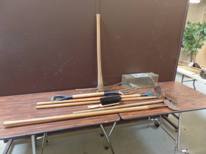 Animal Trap and Garden Tools