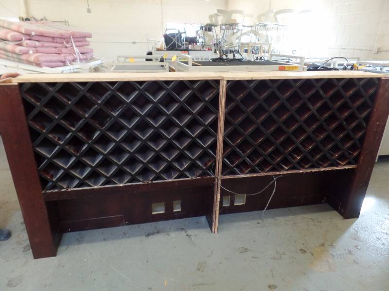Wallmount Wine Rack