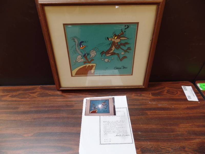 Wile E Coyote and the Roadrunner