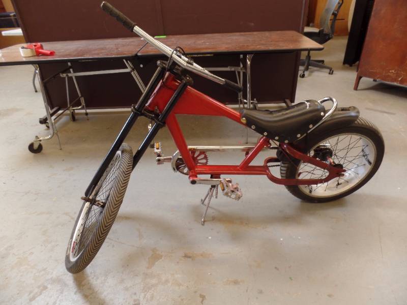 Custom Chopper Bike