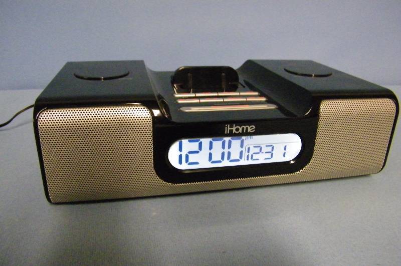 iphone 5 dock clock radio