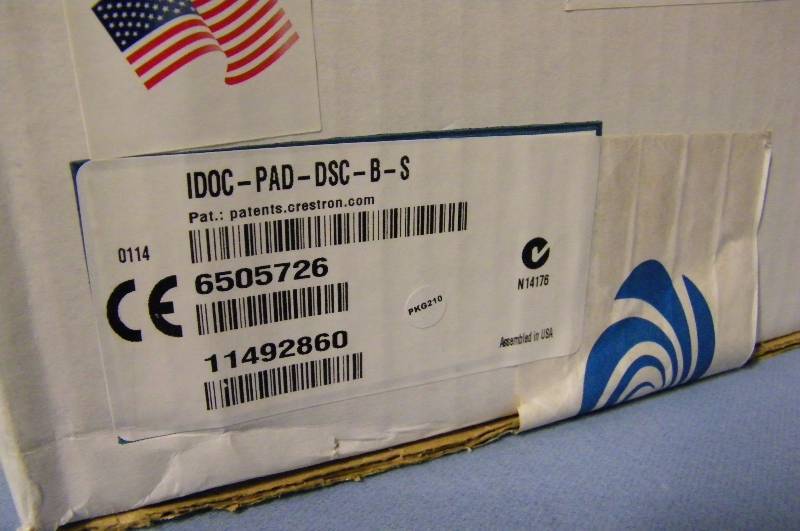 lot 30 image: New in Box  Crestron Tabletop iPad Docking Station