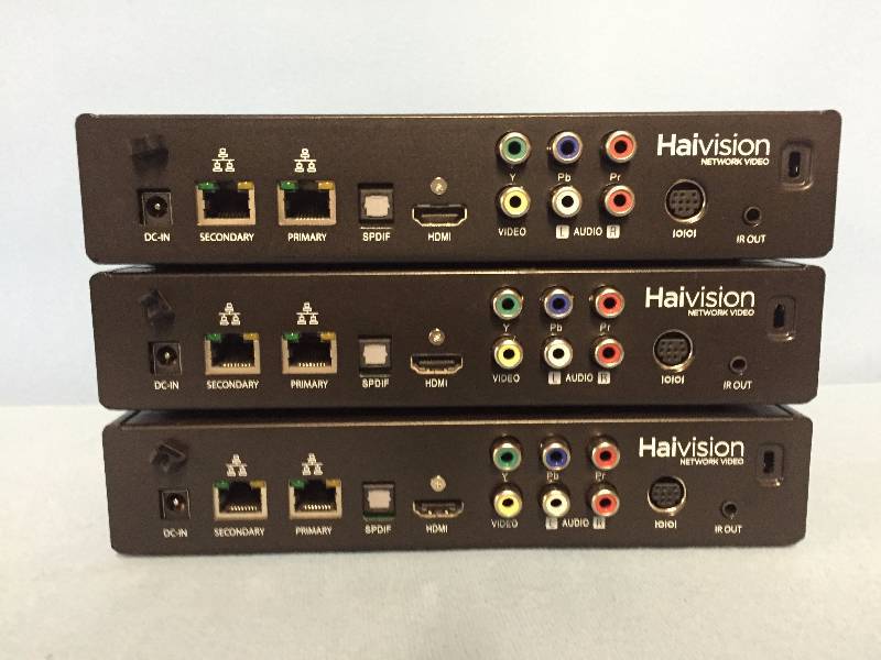 lot 27 image: Lot of 3 StingRay Set-Top HD Video Streaming Units