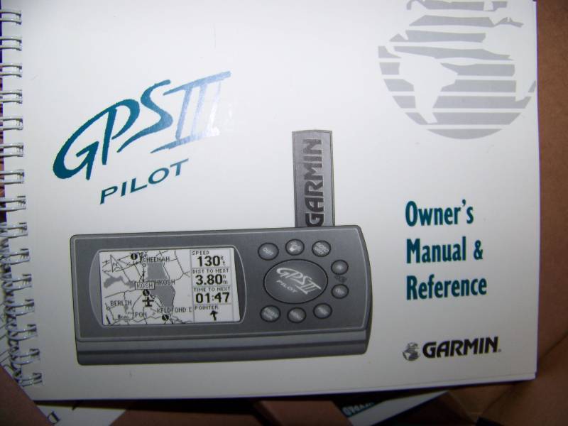 lot 40 image: Lot of Three (3) Garmin GPS III Pilot GPS Navigation Guidance Units