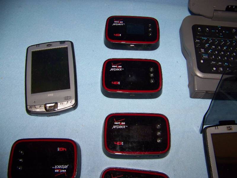 lot 44 image: Huge Lot of Dell, HP, Verizon, Blackberry (and More) Wireless Communication Devices