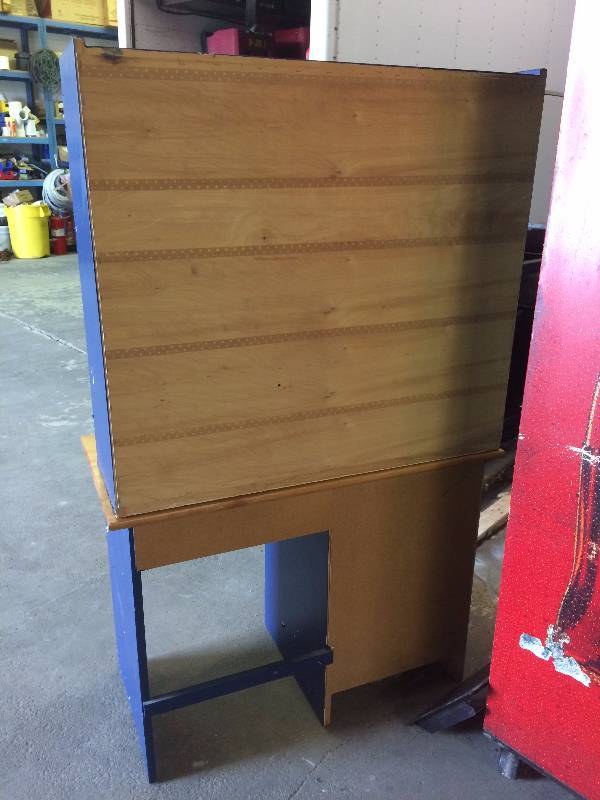 Desk with Shelf