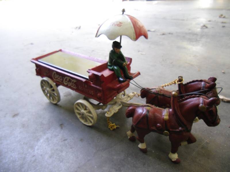 coke horse and carriage